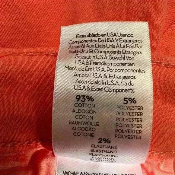 MOTHER Denim The Hustler Ankle Fray Second Chance in Persimmon, Size 26 - Picture 10 of 11